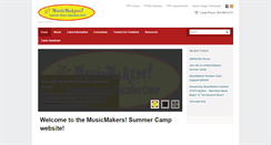 Desktop Screenshot of musicmakerscamp.com